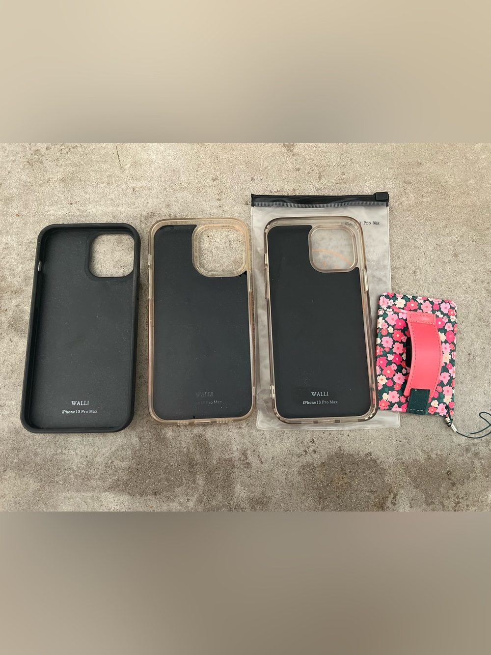 Walli Black iPhone 13 Pro Max Case Set - Picture 4 of 4